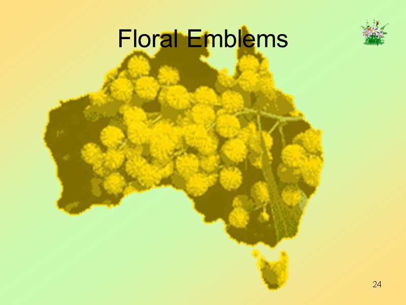 24 Floral Emblems